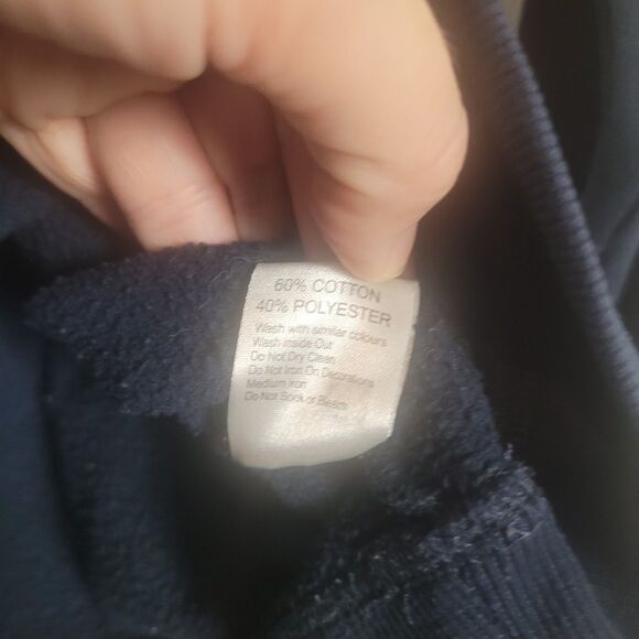 University of Oxford Crest Hoodie Sweatshirt Kids Size 9/10 Years Blue Pullover - Picture 9 of 12